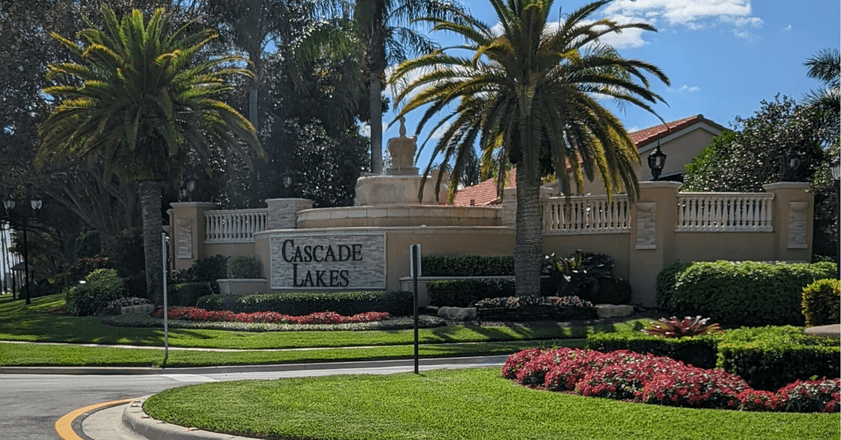 Cascade Lakes 55 and Over Communities in Boynton Beach FL